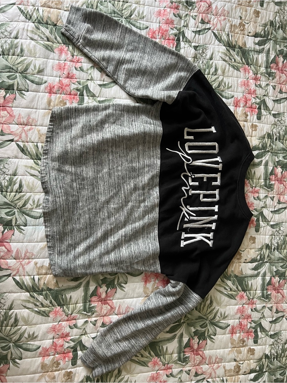 Victoria's Secret PINK Black Pullover Sweatshirt